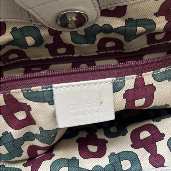 Gucci Beige Leather Tote Bag - Picture 8 of 11